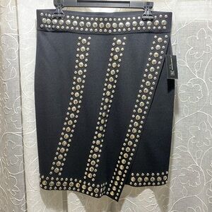 INC knit skirt with studs